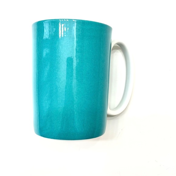 Kate Spade Say The Word Teal “ Seize The Day” Quote Mug - Picture 2 of 4